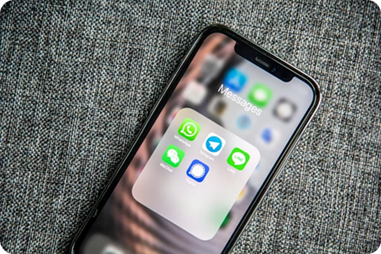 WhatsApp Integration on Mobile Phone