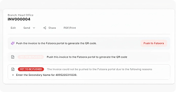 Invoice validation
