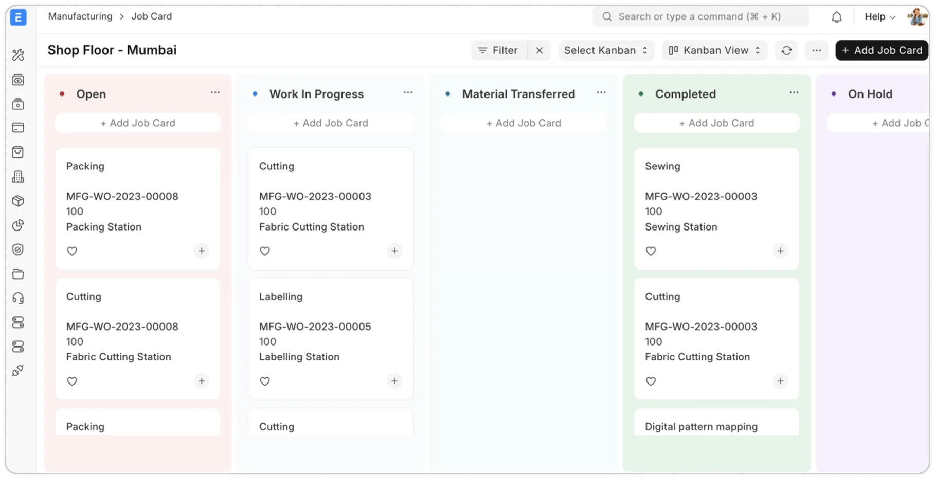 CRM Dashboard Preview