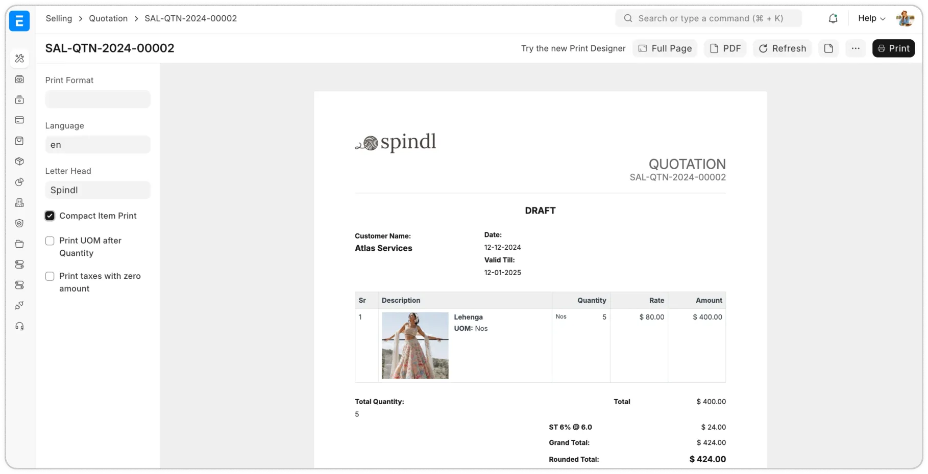 Sales Dashboard Preview