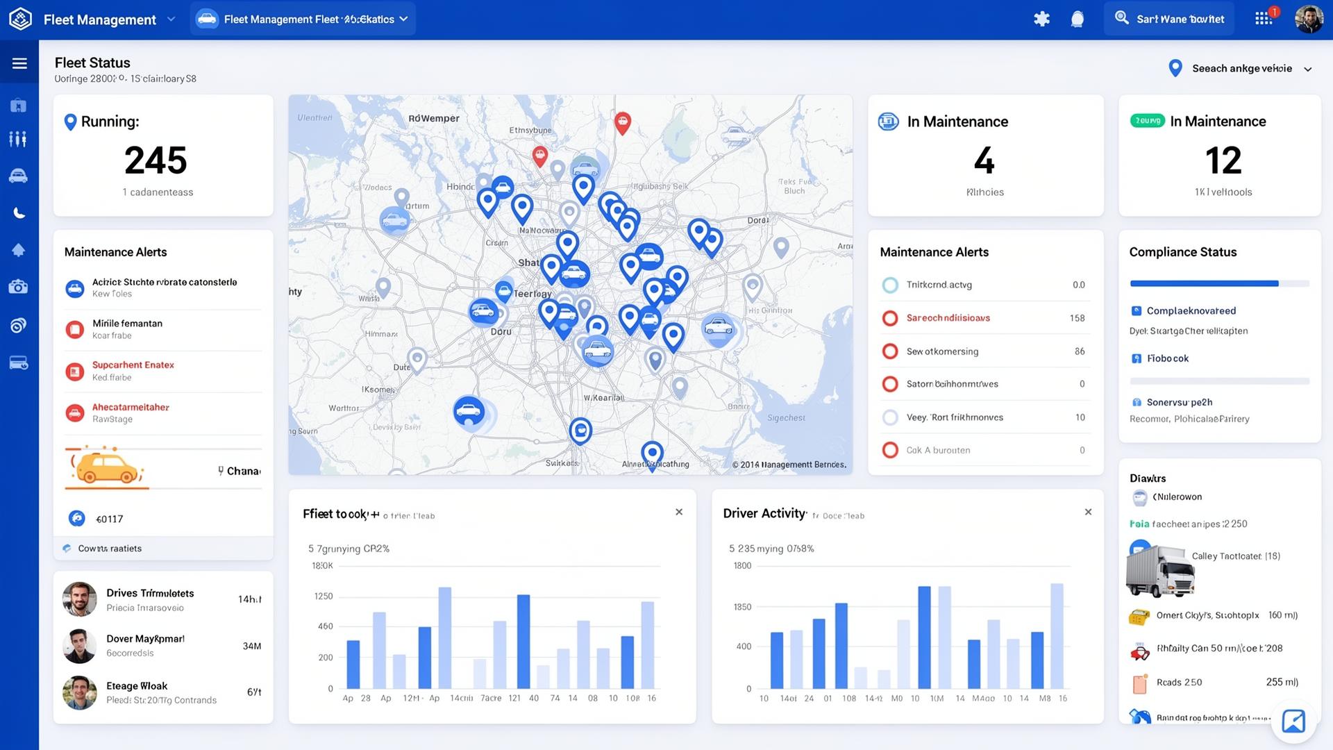 Fleet Management Dashboard