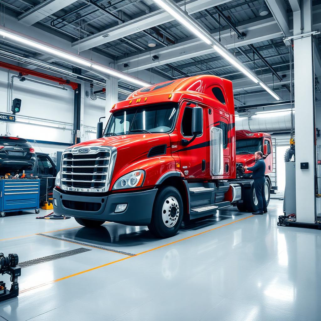 Garage trucks