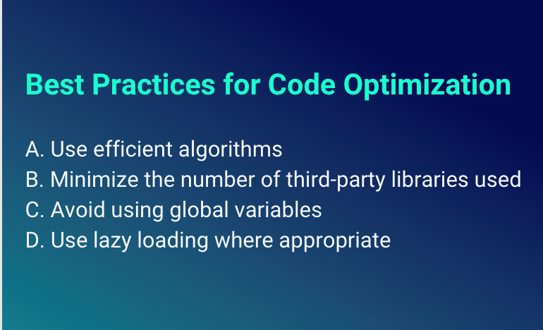 Best Practices for Code Optimization
