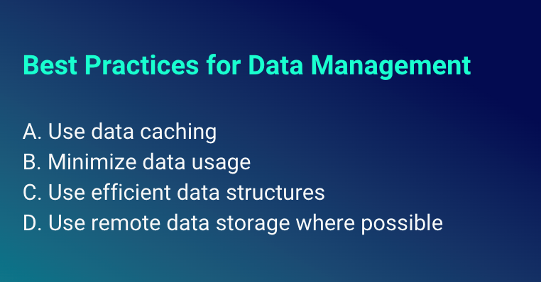 Best Practices for Data Management