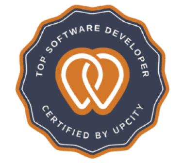Top software developer certified by upcity