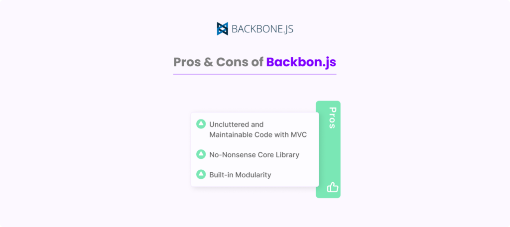 pros and cons of backbone