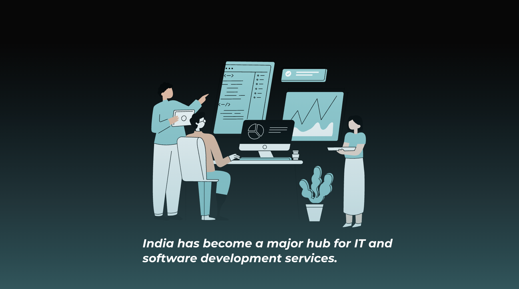 Why is India the Centre of Global IT Services? | aTeam Soft Solutions