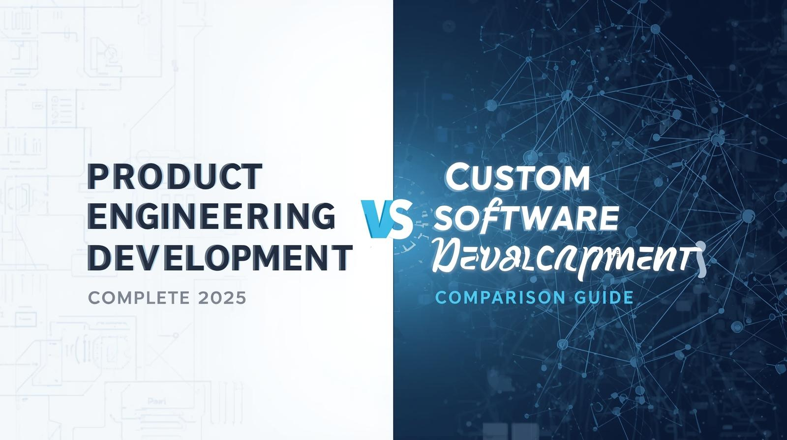 Product Engineering vs Custom Software Development: Complete 2025 ...